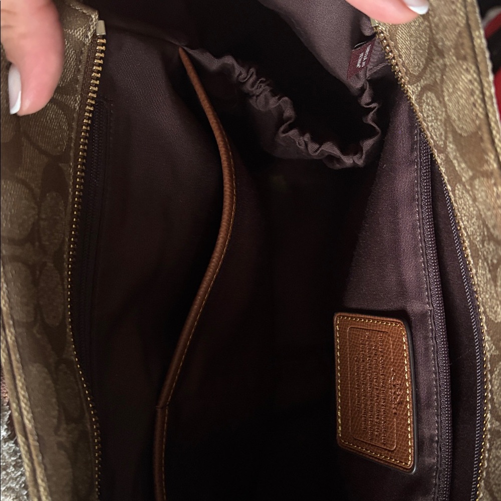 COACH•Signature Monogram Baby Diaper Bag - Picture 6 of 6